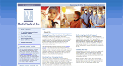 Desktop Screenshot of marcalmedical.com